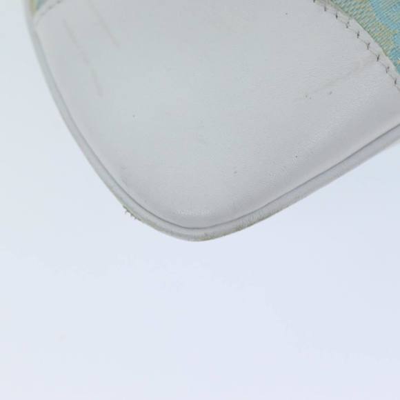 GUCCI GG Canvas Jackie Shoulder Bag Light Blue 001 4057 Auth ep4384 - Picture 12 of 16